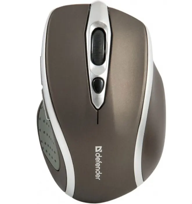 Беспроводная оптическая мышь Defender Safari MM-675 коричневый, 6 кнопок, 800-1600dpi 
Беспроводная оптическая мышь Defender Safari MM-675 коричневый, 6 кнопок, 800-1600dpi