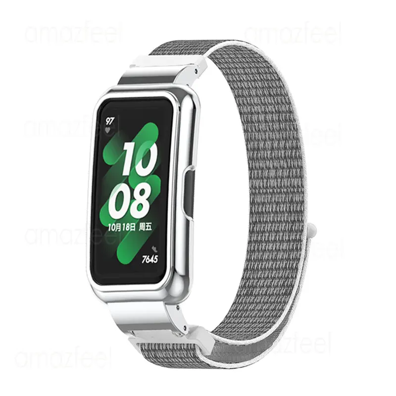 Нейлоновый Ремешок Для Huawei Band 7/6/6 Pro Smart Band, ультратонкие дышащие плетеные браслеты + чехол для Honor Band 6, защитный чехол
Нейлоновый Ремешок Для Huawei Band 7/6/6 Pro Smart Band, ультратонкие дышащие плетеные браслеты + чехол для Honor Band 6, защитный чехол