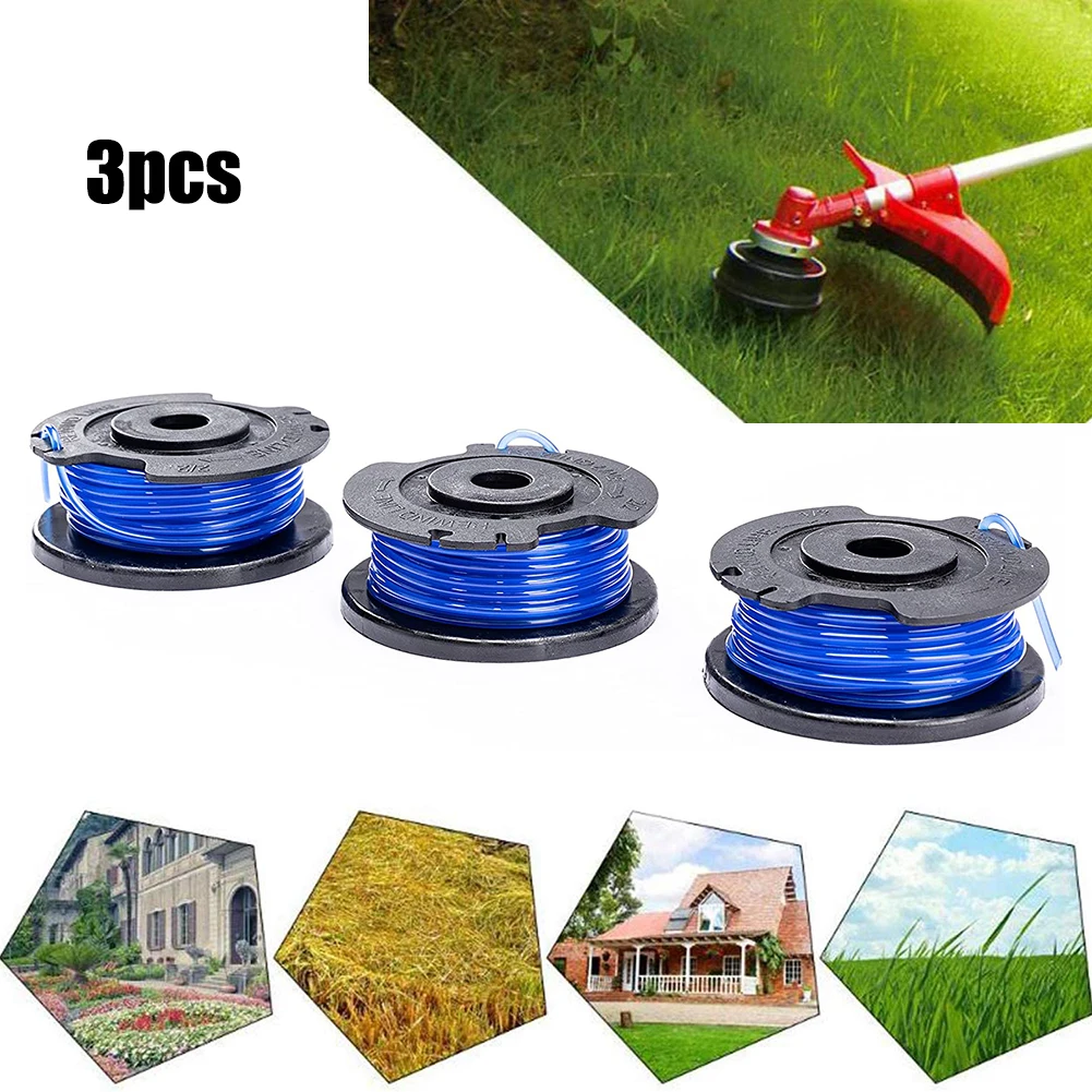 3PCS Line Spool For Greenworks 24V Grass Trimmer G24LT25 G24LT G24LT28 G24LT30M For Cordless Grass Trimmer Blade Cutter
3PCS Line Spool For Greenworks 24V Grass Trimmer G24LT25 G24LT G24LT28 G24LT30M For Cordless Grass Trimmer Blade Cutter