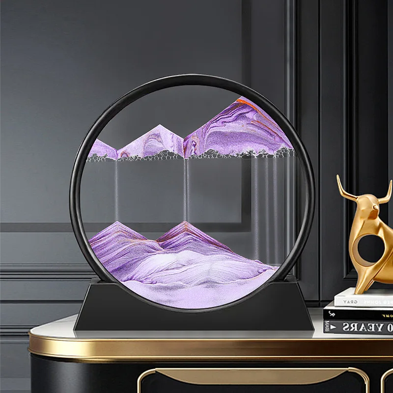 3D Moving Sand Art Picture Round Glass Deep Sea Sandscape Hourglass Quicksand Craft Flowing Sand Painting Office Home Decor Gift 
3D Moving Sand Art Picture Round Glass Deep Sea Sandscape Hourglass Quicksand Craft Flowing Sand Painting Office Home Decor Gift