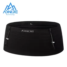 AONIJIE W8116 Woven Elastic Sports Waist Pack Running Race Number Belt For Triathlon Marathon Cycling Mountaineering