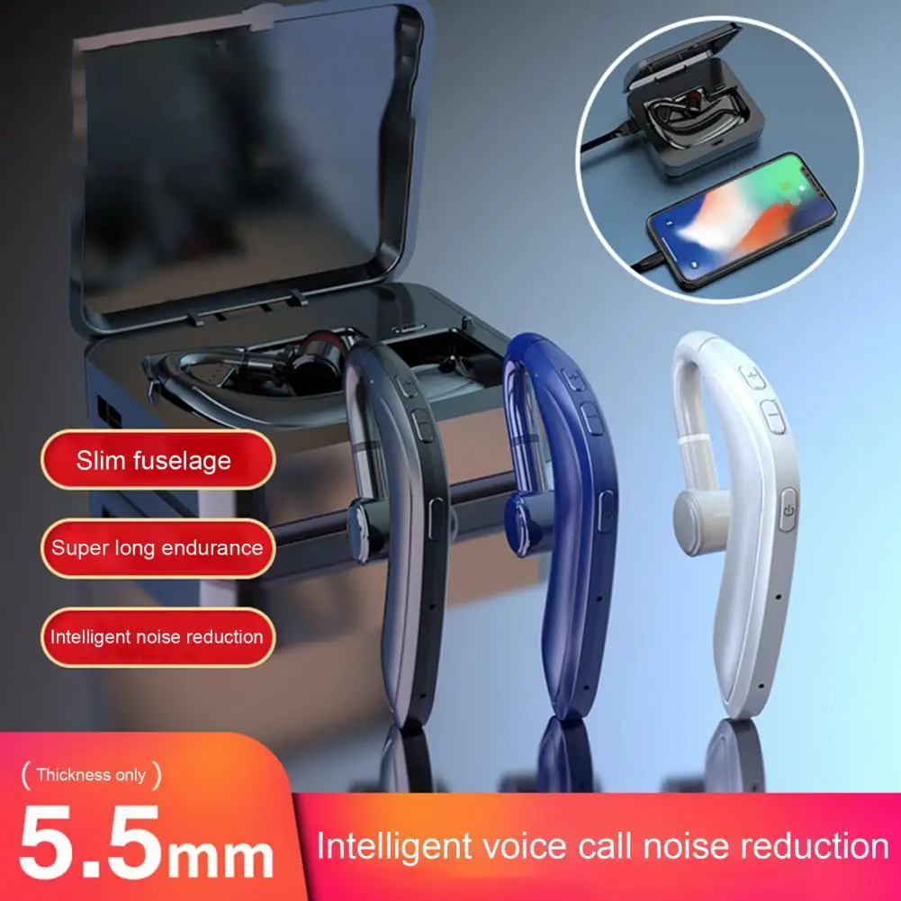 M31 Bluetooth-compatible 5.0 Earphone Ear Hook Noise Reduction Business Sports Wireless Headset for Android
M31 Bluetooth-compatible 5.0 Earphone Ear Hook Noise Reduction Business Sports Wireless Headset for Android