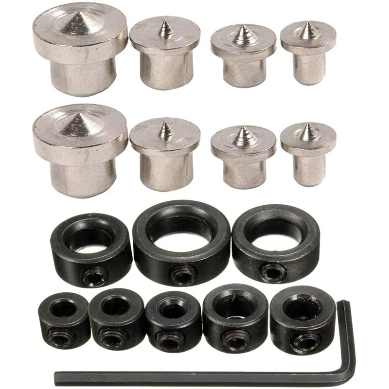 8Pcs Drill Stop Bit Collar Set Drill Depth Stop Collars 8PCS Dowel And Tenon Pins Center Point Woodworking Dowel Pins
8Pcs Drill Stop Bit Collar Set Drill Depth Stop Collars 8PCS Dowel And Tenon Pins Center Point Woodworking Dowel Pins