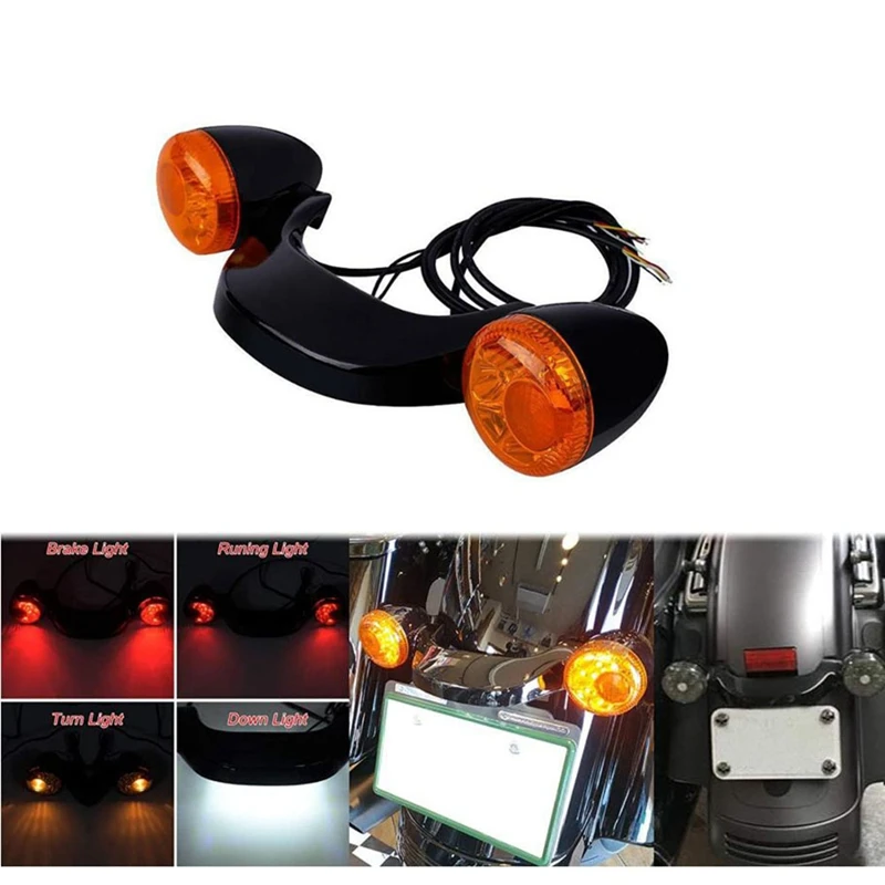 Motorcycle Rear Brake Taillight Turn Signals Bar for Road Glide FLTRX FLHX 2010-2021 Road King 2017-2021
Motorcycle Rear Brake Taillight Turn Signals Bar for Road Glide FLTRX FLHX 2010-2021 Road King 2017-2021