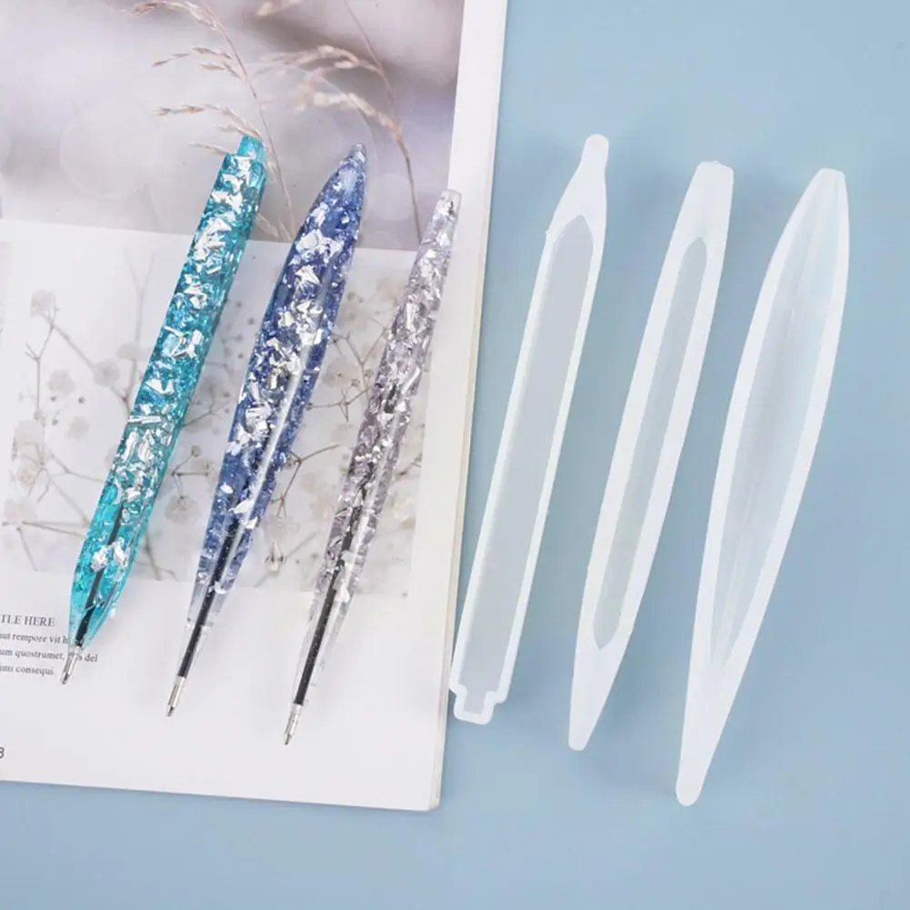 1pc Crystal Epoxy Resin Mold Ballpoint Pen Casting Tools Silicone Jewelry Making Crafts DIY Mould G1Q2
1pc Crystal Epoxy Resin Mold Ballpoint Pen Casting Tools Silicone Jewelry Making Crafts DIY Mould G1Q2