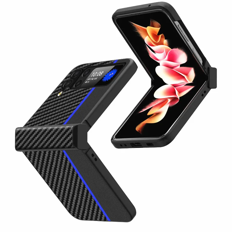 Carbon Fiber Texture Case for Samsung Galaxy Z Flip 3 5G Hinge Full Protection Cover Hard Plastic Shockproof Case
Carbon Fiber Texture Case for Samsung Galaxy Z Flip 3 5G Hinge Full Protection Cover Hard Plastic Shockproof Case