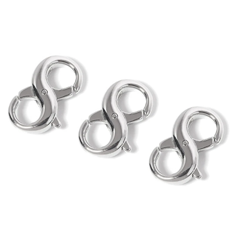 Double Open Lobster Clasp Jewelry Extender Clasp For DIY Jewelry Repair Kit Bracelet Necklace Jewelry Closure
Double Open Lobster Clasp Jewelry Extender Clasp For DIY Jewelry Repair Kit Bracelet Necklace Jewelry Closure