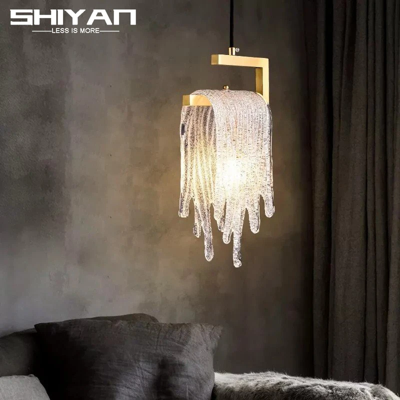 Modern luxury Gold Hanging Lights Bedroom Bedside Glass Pendant Lamp Home Living Room Kitchen Suspension Brass LED Lighting
Modern luxury Gold Hanging Lights Bedroom Bedside Glass Pendant Lamp Home Living Room Kitchen Suspension Brass LED Lighting