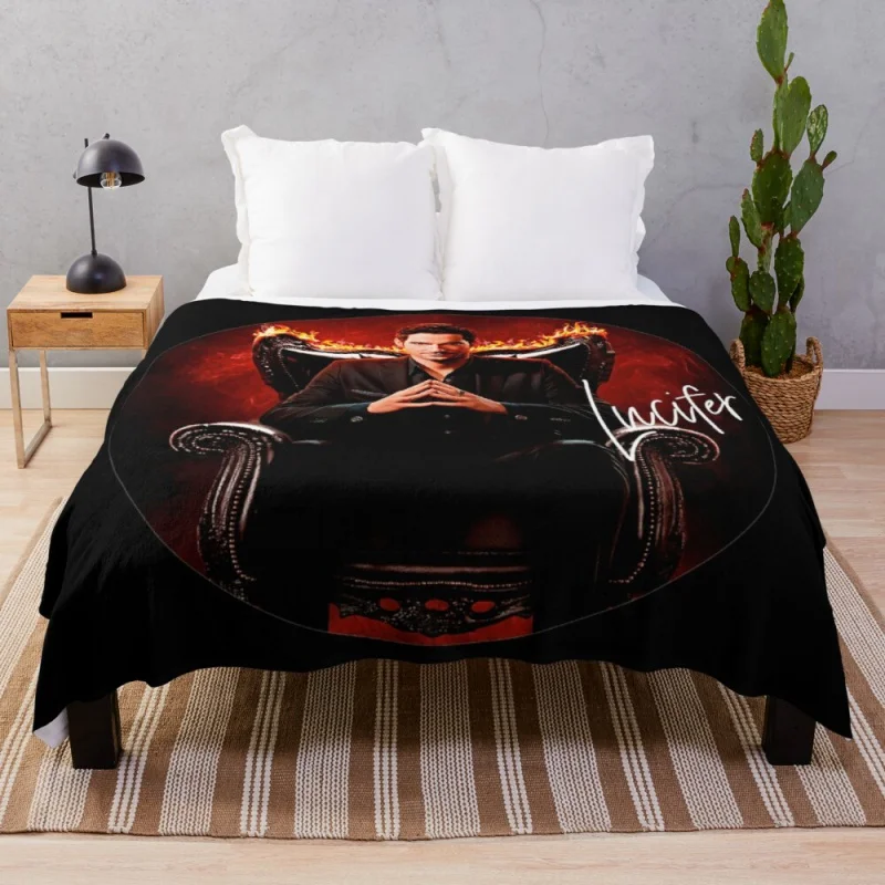 Lucifer circle script photographic printThrow Blanket blanket with fur blanket sofa
Lucifer circle script photographic printThrow Blanket blanket with fur blanket sofa