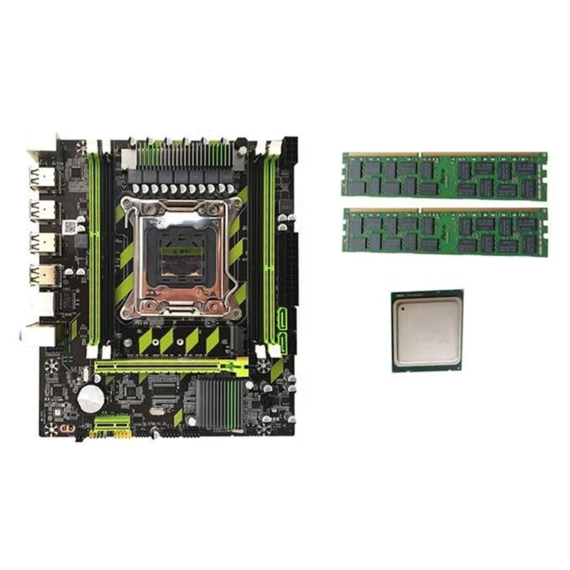 X79 Motherboard LGA2011 Memory CPU Kit Xeon E5 Processor CPU E5-2620 V2 E5 2620 V2 CPU DDR3 RAM 2Pcs X 8GB=16GB 1333MHZ
X79 Motherboard LGA2011 Memory CPU Kit Xeon E5 Processor CPU E5-2620 V2 E5 2620 V2 CPU DDR3 RAM 2Pcs X 8GB=16GB 1333MHZ