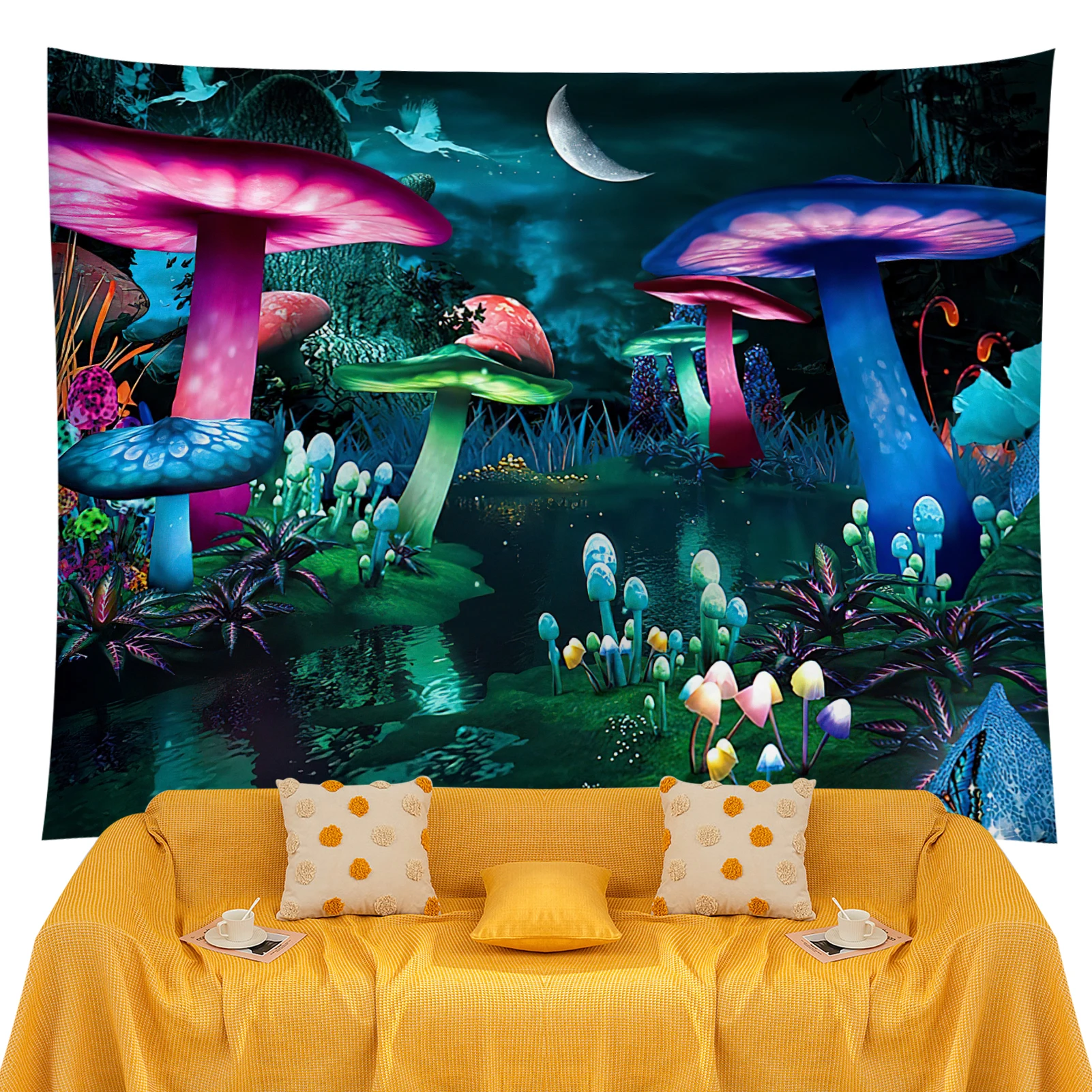 Psychedelic Mushroom Tapestry Psychedelic Carpet Bohemian Home Decor Witchcraft Room Decor Gypsy Wall Tapestries
Psychedelic Mushroom Tapestry Psychedelic Carpet Bohemian Home Decor Witchcraft Room Decor Gypsy Wall Tapestries