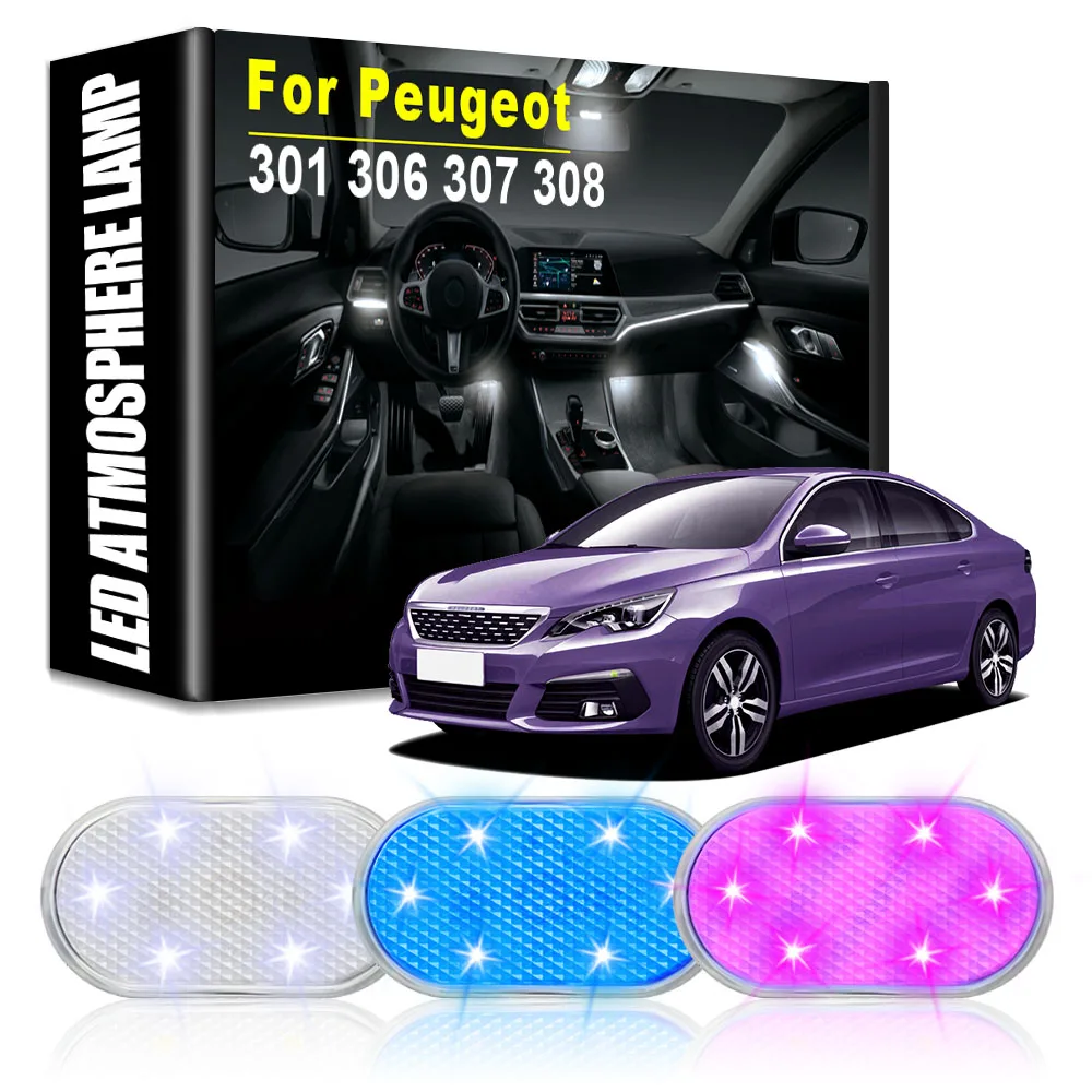 Car LED Atmosphere Lights Car Rechargeable Touch led Lamps Auto Goods Car Accessories Auto Tools for Peugeot 301 306 307 308
Car LED Atmosphere Lights Car Rechargeable Touch led Lamps Auto Goods Car Accessories Auto Tools for Peugeot 301 306 307 308