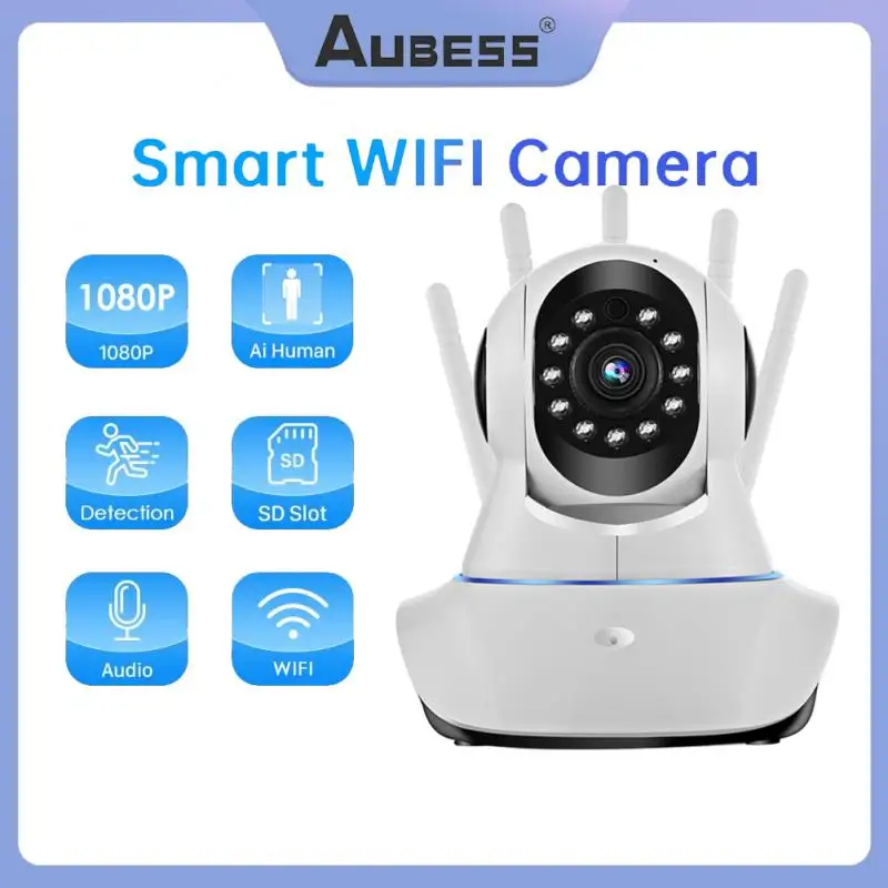1080P Wireless 360-degree Camera Smart Home Outdoor Wifi HD Infrared Night Vision Intercom Monitor Surveillance Camera With Wifi
1080P Wireless 360-degree Camera Smart Home Outdoor Wifi HD Infrared Night Vision Intercom Monitor Surveillance Camera With Wifi