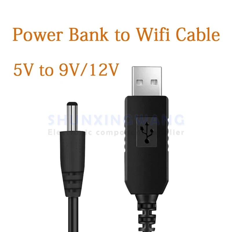 USB Power Boost Line DC 5V to 9V/12V Step UP Modem Converter Cable 5.5x2.1mm Plug USB To DC Cable for Wifi Router Lamp Speaker
USB Power Boost Line DC 5V to 9V/12V Step UP Modem Converter Cable 5.5x2.1mm Plug USB To DC Cable for Wifi Router Lamp Speaker