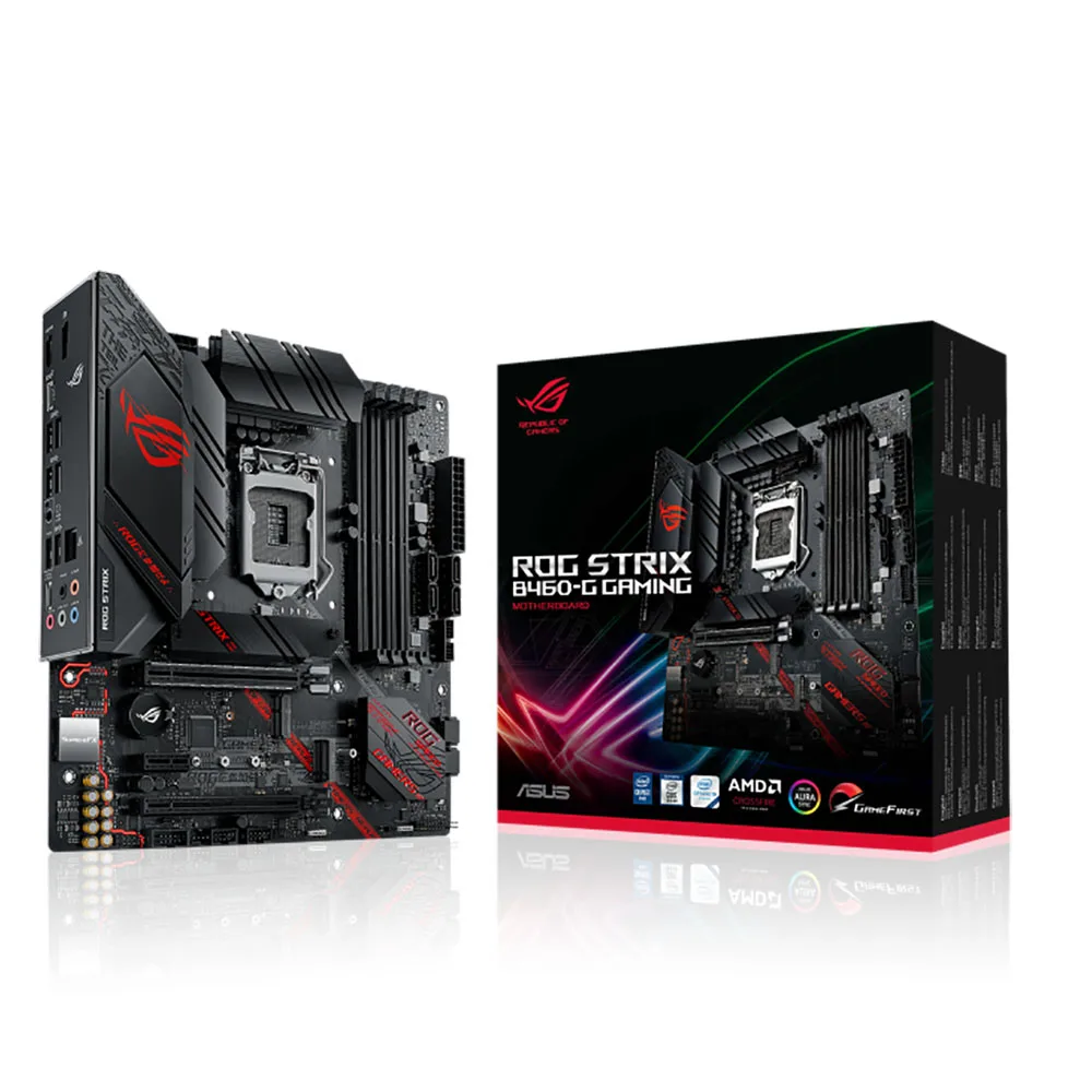 For ASUS ROG STRIX B460-G GAMING Computer Motherboard LGA 1200 DDR4 128G For Intel B460 Desktop Mainboard M.2 NVME PCI-E 3.0 X16
For ASUS ROG STRIX B460-G GAMING Computer Motherboard LGA 1200 DDR4 128G For Intel B460 Desktop Mainboard M.2 NVME PCI-E 3.0 X16