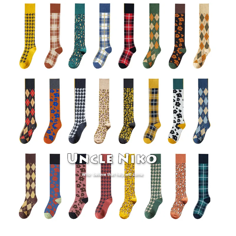 ins combed cotton calf socks double needle double way knee socks Korean version of the long socks wholesale tide
ins combed cotton calf socks double needle double way knee socks Korean version of the long socks wholesale tide