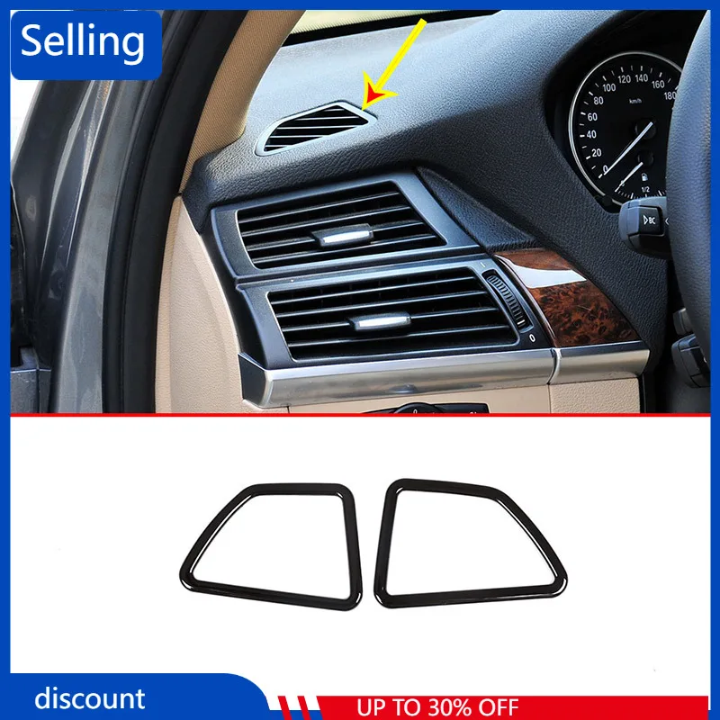 For BMW X5 E70 2008-2013 Car Accessories Left Hand Drive Glossy Black ABS Center Air Conditioning Vent Frame Trim 2 Pcs fast
For BMW X5 E70 2008-2013 Car Accessories Left Hand Drive Glossy Black ABS Center Air Conditioning Vent Frame Trim 2 Pcs fast