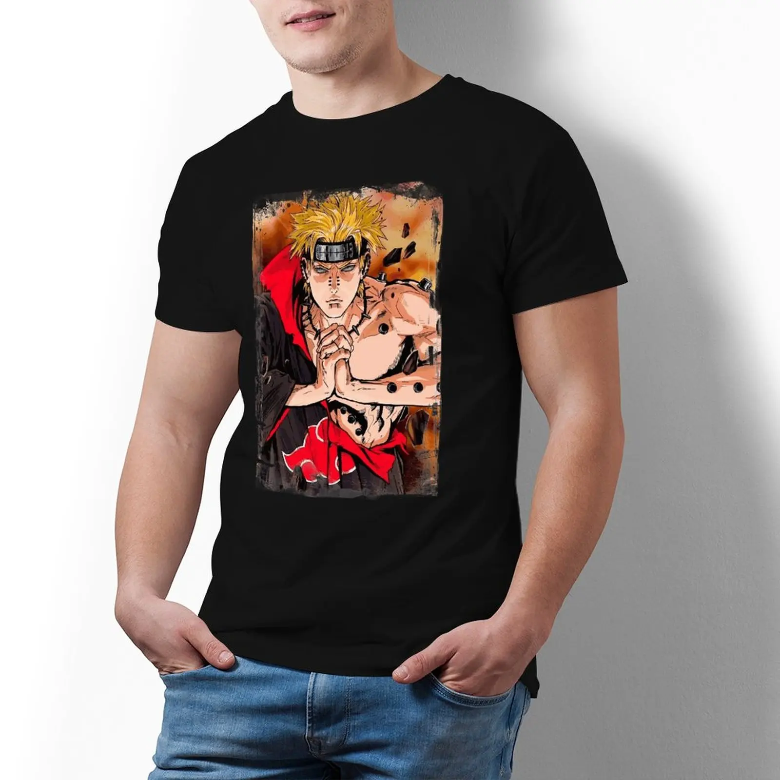 Bandai Yahiko Pain T Shirt Manga Anime Cartoon Trendy T Shirts Short-Sleeve Printed 100 Cotton Tshirt Awesome Clothing Men
Bandai Yahiko Pain T Shirt Manga Anime Cartoon Trendy T Shirts Short-Sleeve Printed 100 Cotton Tshirt Awesome Clothing Men