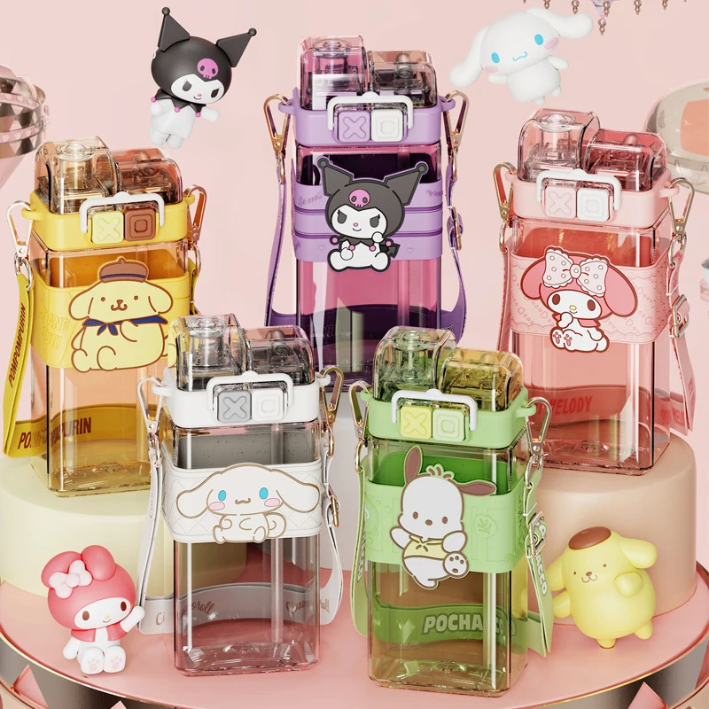 520/650 мл Sanrio двойная Питьевая чашка My Melody Cinnamoroll Kuromi Pachacco креативная популярная пластиковая чашка детские чашки для воды
520/650 мл Sanrio двойная Питьевая чашка My Melody Cinnamoroll Kuromi Pachacco креативная популярная пластиковая чашка детские чашки для воды