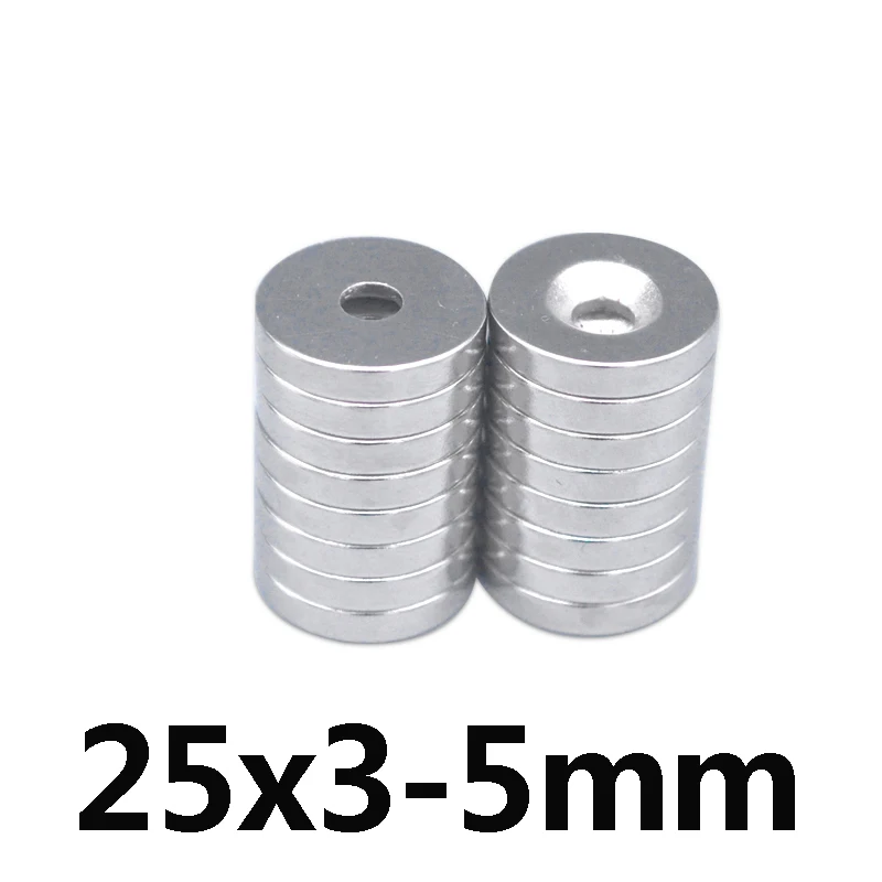 10/30/50PCS 25x3-5 mm Super Powerful Magnetic Magnets 25*3 mm Hole 5mm Permanent Neodymium Magnet N35 NdFeB Small Round 25*3-5mm
10/30/50PCS 25x3-5 mm Super Powerful Magnetic Magnets 25*3 mm Hole 5mm Permanent Neodymium Magnet N35 NdFeB Small Round 25*3-5mm