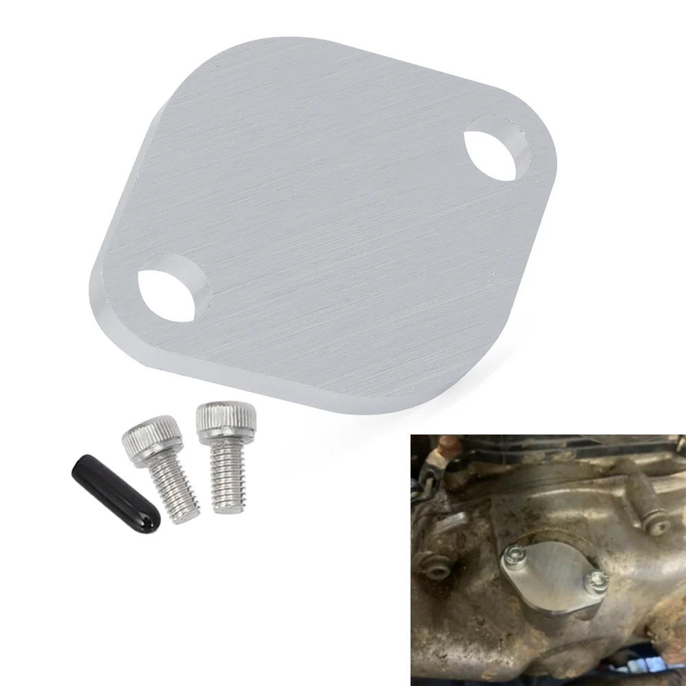 ATV Oil Injection Pump Block off Plate 6061 2-stroke Aluminum For Suzuki LT 80 KFX 80 LT80 LT-80 
ATV Oil Injection Pump Block off Plate 6061 2-stroke Aluminum For Suzuki LT 80 KFX 80 LT80 LT-80