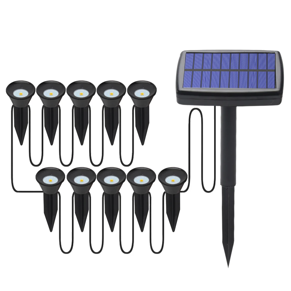 10 In 1 Patio Easy Install Ground Lights Solar Powered Outdoor Garden Deck Pathway IPX4 Waterproof Spike Lamp Spotlight Walkway
10 In 1 Patio Easy Install Ground Lights Solar Powered Outdoor Garden Deck Pathway IPX4 Waterproof Spike Lamp Spotlight Walkway
