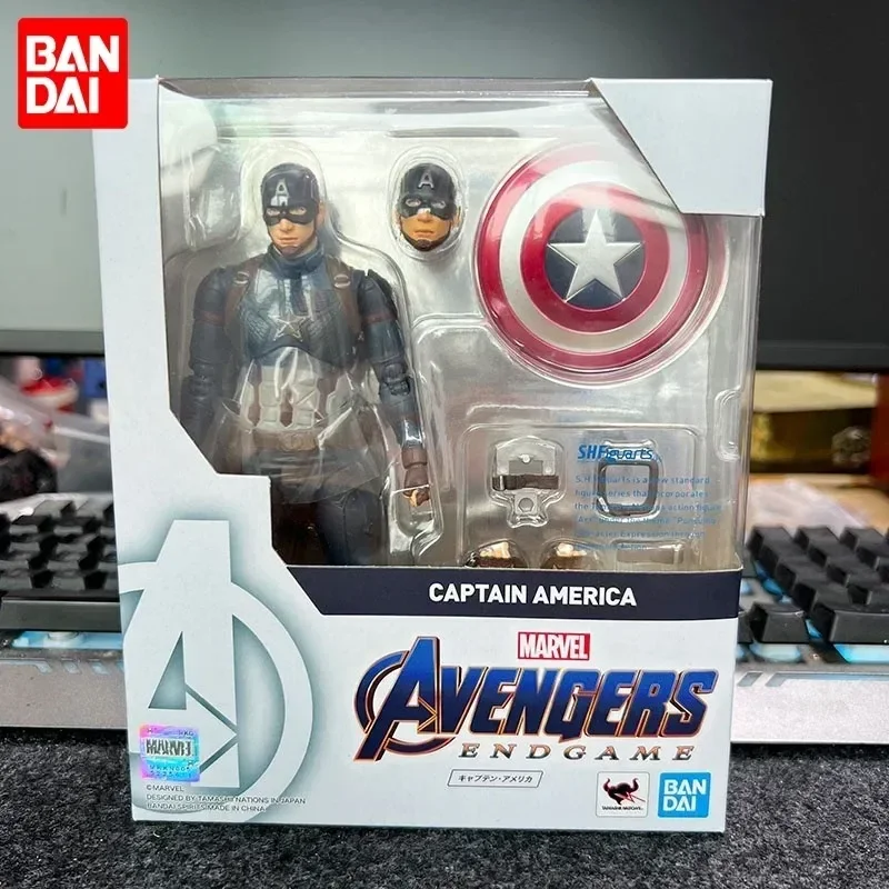 New Genuine Bandai Shf First Edition Soul Limited Avengers League 4 Captain America Collection Model Ornament
New Genuine Bandai Shf First Edition Soul Limited Avengers League 4 Captain America Collection Model Ornament