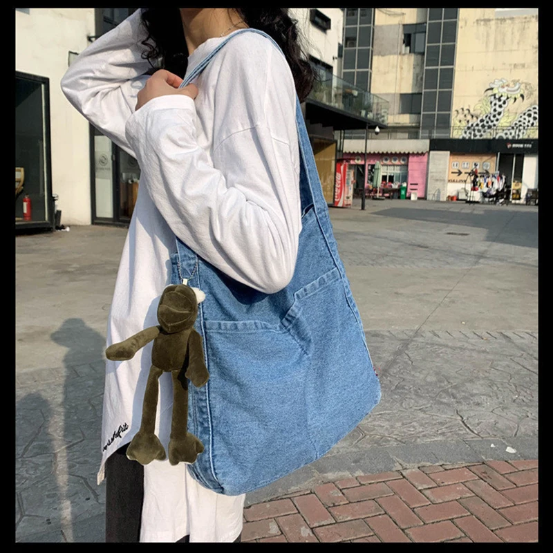 Denim Shoulder Hand Bag for Woman Shoulder Bag Crossbody Casual Jeans Bags Women Handbags Denim Bag
Denim Shoulder Hand Bag for Woman Shoulder Bag Crossbody Casual Jeans Bags Women Handbags Denim Bag