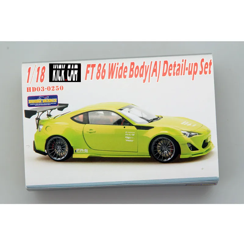 Hobby Design 1/18 HD03-0250 FT86, широкий корпус (A), модифицированные детали из смолы
Hobby Design 1/18 HD03-0250 FT86, широкий корпус (A), модифицированные детали из смолы