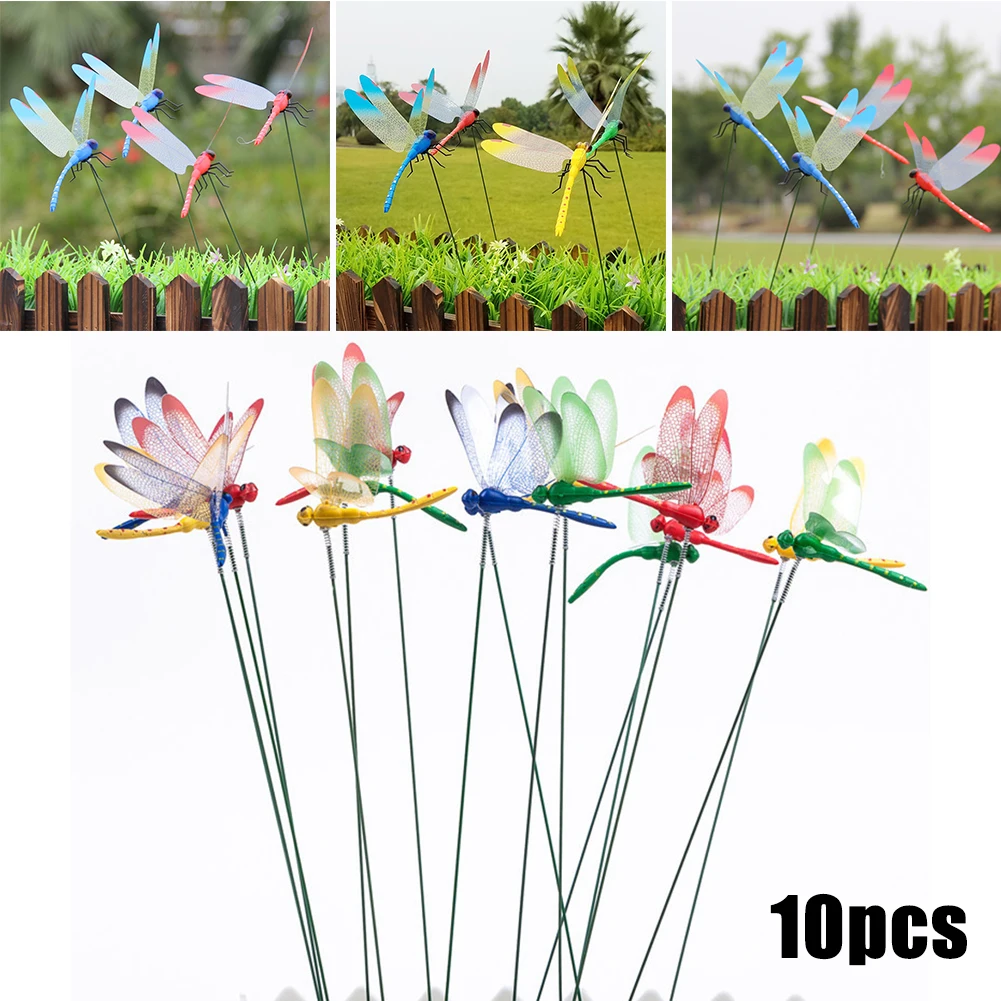 10PCS Dragonfly Stakes Garden Yard Planting Colorful Stakes Decoracion Outdoor Garden Decor Flower Pots Decoration Yard Art
10PCS Dragonfly Stakes Garden Yard Planting Colorful Stakes Decoracion Outdoor Garden Decor Flower Pots Decoration Yard Art