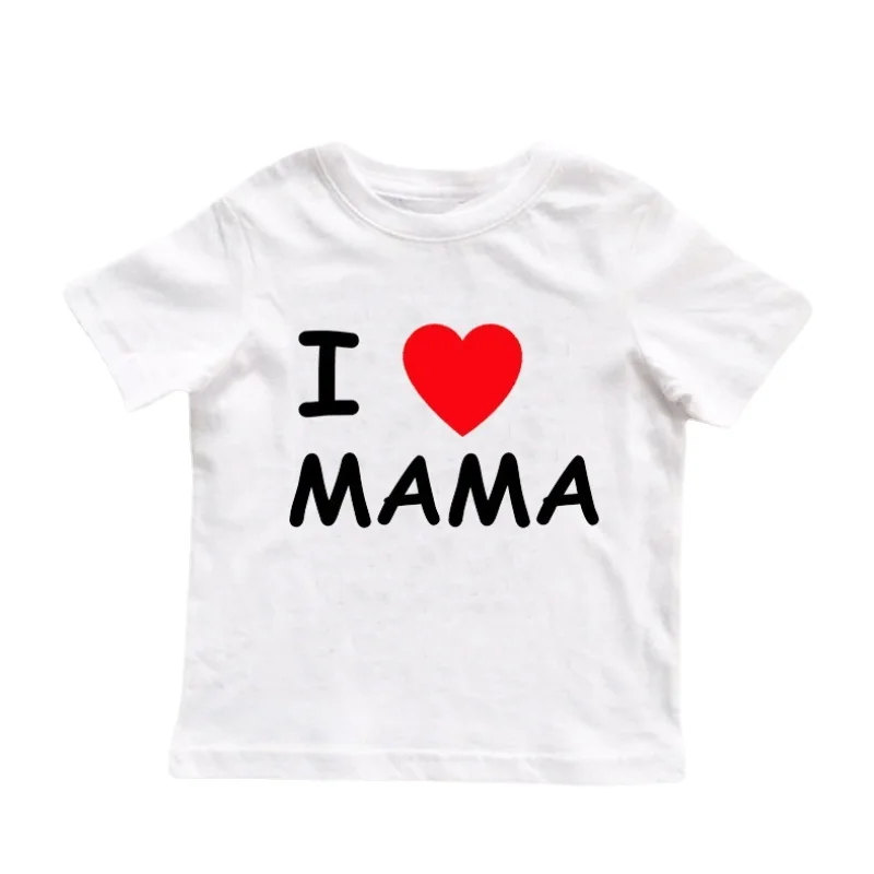 1-3 Years Old Baby Cute Simple I Love Mom and Dad English Letters Printed Triangle Romper Baby Romper Bag Fart Jumpsuit
1-3 Years Old Baby Cute Simple I Love Mom and Dad English Letters Printed Triangle Romper Baby Romper Bag Fart Jumpsuit