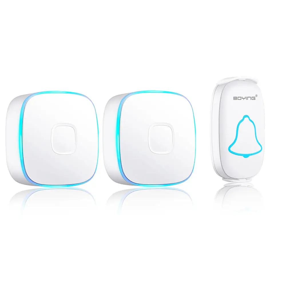 Беспроводной водонепроницаемый умный дверной звонок с дистанционным управлением
Беспроводной водонепроницаемый умный дверной звонок с дистанционным управлением