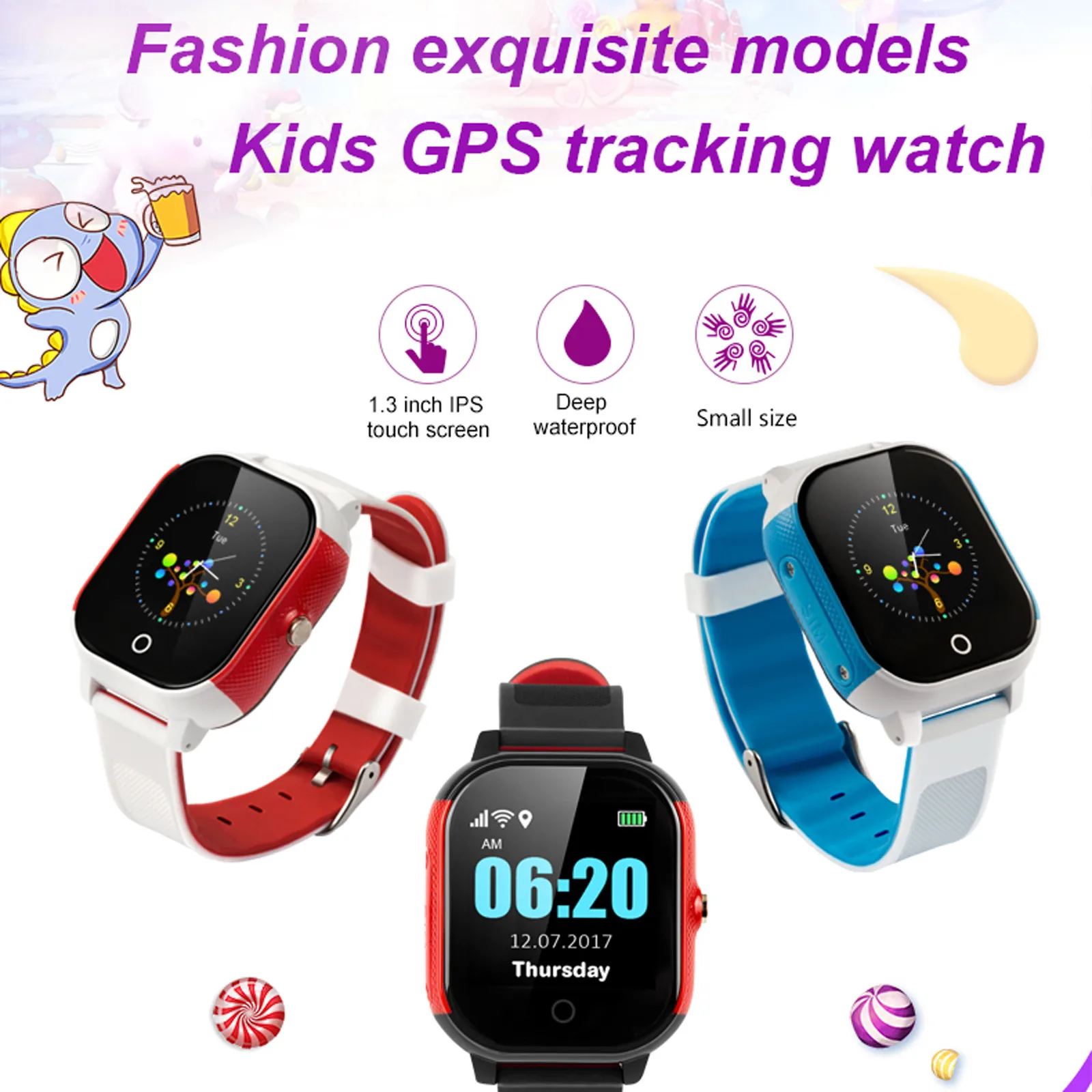 Free Ship CARPRIE Fa23 Smart Watch Antil-lost Kids Smartwatch Ip67 Waterproof Gps Lbs-sos reloj inteligente Dropping Ship
Free Ship CARPRIE Fa23 Smart Watch Antil-lost Kids Smartwatch Ip67 Waterproof Gps Lbs-sos reloj inteligente Dropping Ship