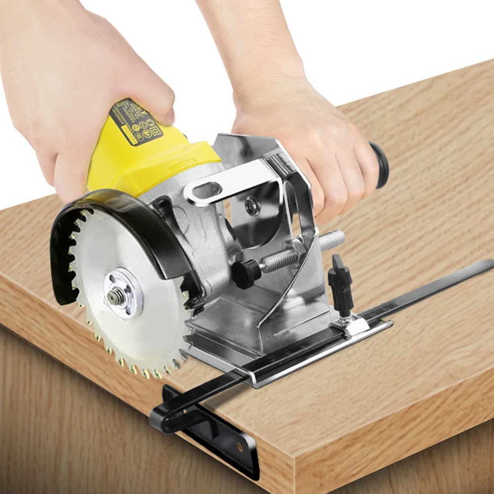 45/90/180 Degree Angle Grinder Stand Adjustable Cutting Base Positioning Bracket Stable Slotting Stand for 100mm Angle Grinder
45/90/180 Degree Angle Grinder Stand Adjustable Cutting Base Positioning Bracket Stable Slotting Stand for 100mm Angle Grinder