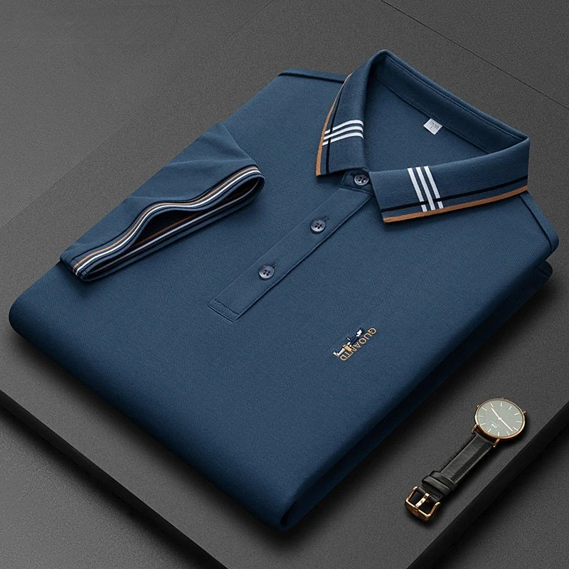 Men's Brand Shirts New Polo Shirt Summer Lapel Business Casual Soft Short Sleeve Pure Color High-quality Embroidery Tops M-4XL
Men's Brand Shirts New Polo Shirt Summer Lapel Business Casual Soft Short Sleeve Pure Color High-quality Embroidery Tops M-4XL