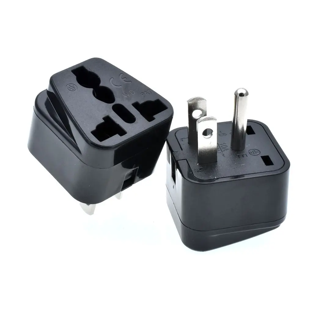 Universal AC US Power Plug Adapter EU AU UK Germany to USA US Canada AC Travel Power Plug Adapter Converter for Home Travel Use
Universal AC US Power Plug Adapter EU AU UK Germany to USA US Canada AC Travel Power Plug Adapter Converter for Home Travel Use
