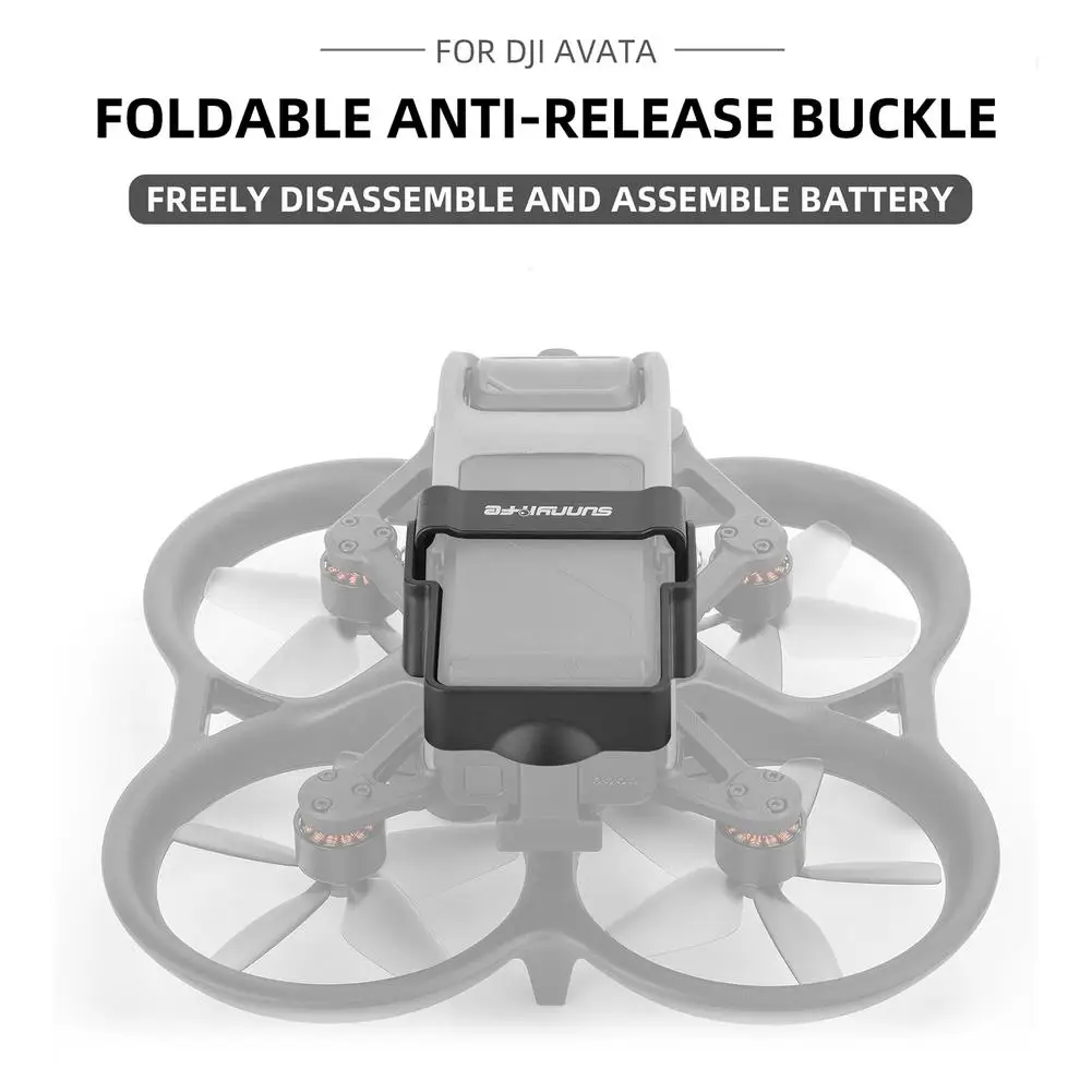 Battery Protective Cover Folding Anti-loose Fixer Battery Clip Holder Accessories Compatible For Dji Avata
Battery Protective Cover Folding Anti-loose Fixer Battery Clip Holder Accessories Compatible For Dji Avata