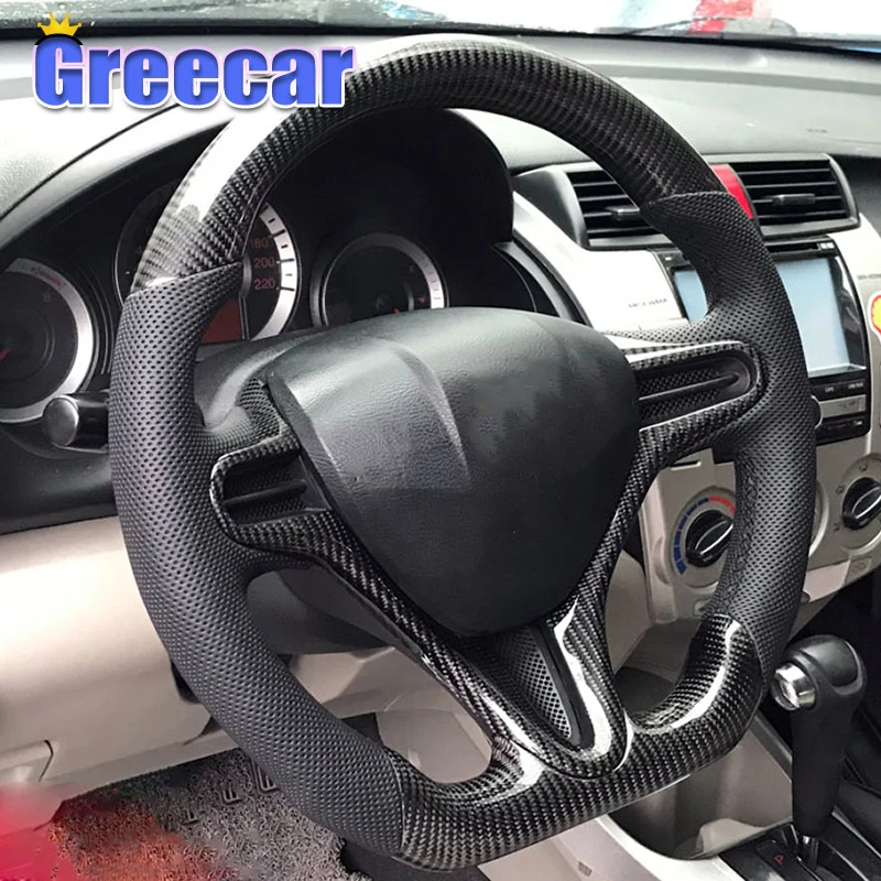 Customized Carbon Fiber Steering Wheel Racing Style Replacement For Honda Civic 8th Gen 2006 2007 2008 2009 2010 2011
Customized Carbon Fiber Steering Wheel Racing Style Replacement For Honda Civic 8th Gen 2006 2007 2008 2009 2010 2011