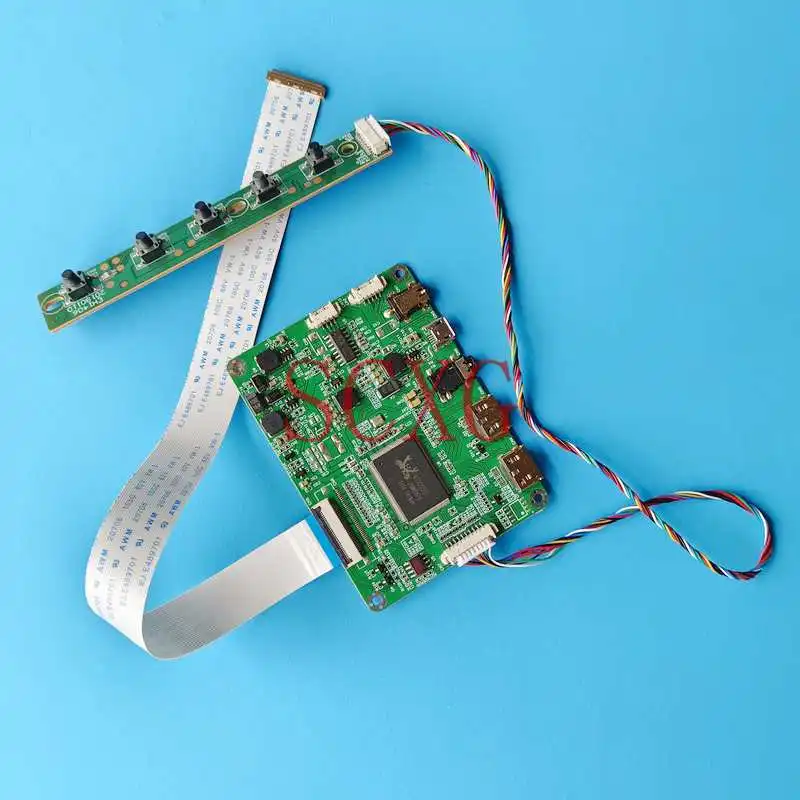 For LP156WF4 LP156WF6 LP156WFC LP156WF9 LP156WFB LP156WF1 2Mini-HDMI Controller Board Kit EDP 30 Pin 1920*1080 15.6" LED Display
For LP156WF4 LP156WF6 LP156WFC LP156WF9 LP156WFB LP156WF1 2Mini-HDMI Controller Board Kit EDP 30 Pin 1920*1080 15.6" LED Display