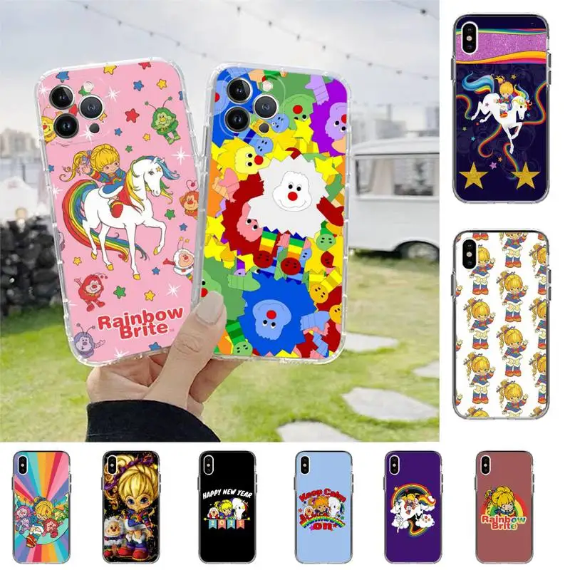 Rainbow Brite Phone Case For iPhone 13 14 Pro Max XS XR 12 11 Pro 13 Mini 6 7 8 Plus Clear Back Cover Capa 
Rainbow Brite Phone Case For iPhone 13 14 Pro Max XS XR 12 11 Pro 13 Mini 6 7 8 Plus Clear Back Cover Capa