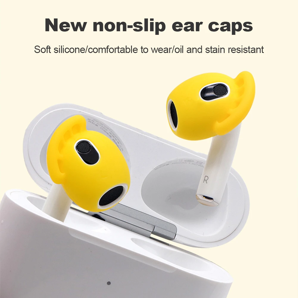 Мягкие силиконовые наушники-вкладыши для Apple AirPods 3, противоскользящие беспроводные Bluetooth-наушники, 11 цветов
Мягкие силиконовые наушники-вкладыши для Apple AirPods 3, противоскользящие беспроводные Bluetooth-наушники, 11 цветов