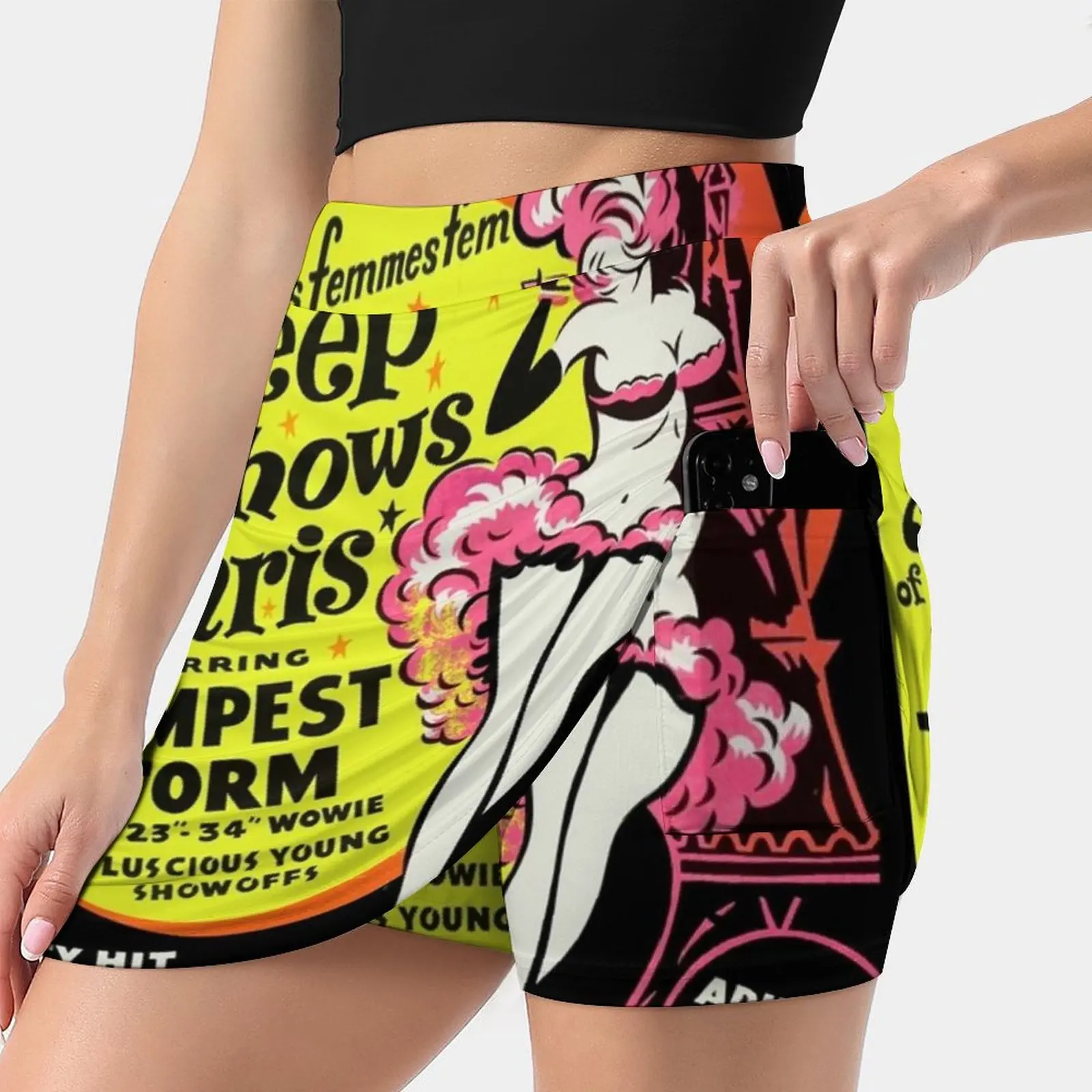 Женская юбка с карманами Paris Burlesque Y2K, летняя одежда 2022, юбка-брюки в стиле K-POP, Бурлеск
Женская юбка с карманами Paris Burlesque Y2K, летняя одежда 2022, юбка-брюки в стиле K-POP, Бурлеск