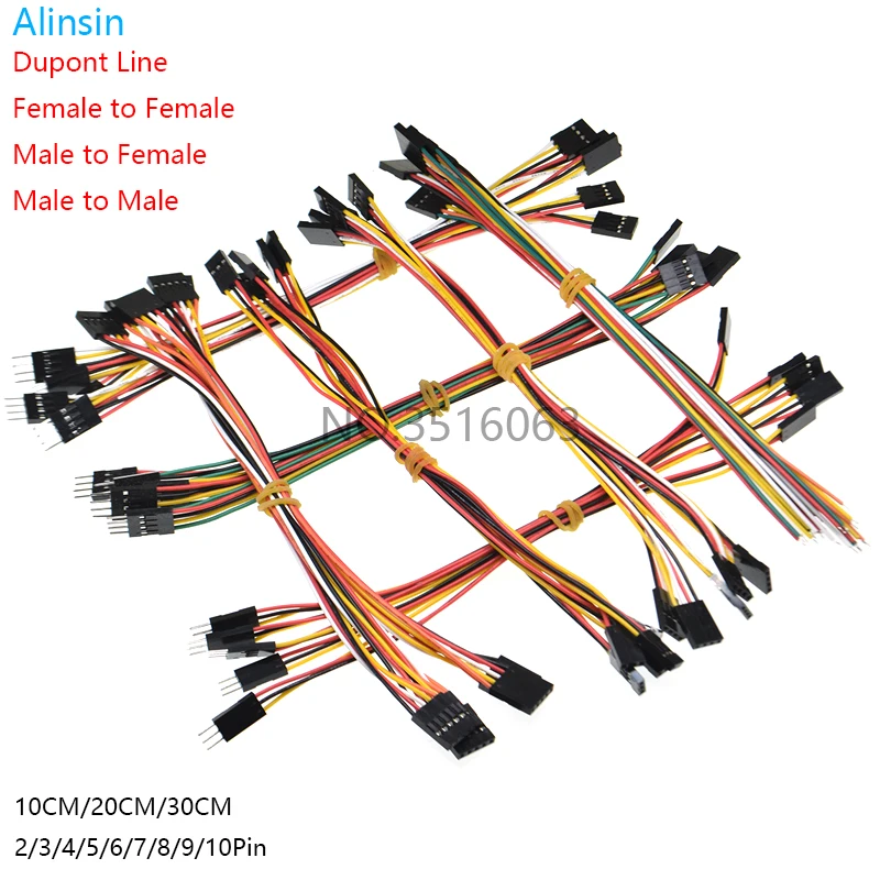 Dupont соединительный кабель 10 шт.
Dupont соединительный кабель 10 шт.