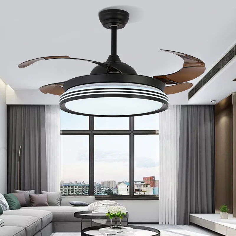 LED Ceiling Fan Classic Light Restaurant Simple Fan Light Mute with Led Light Household ABS Ceiling Fans with Lights
LED Ceiling Fan Classic Light Restaurant Simple Fan Light Mute with Led Light Household ABS Ceiling Fans with Lights