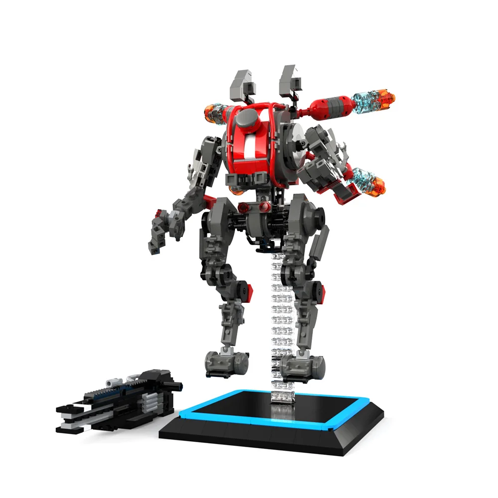 MOC Titanfall 2 Viper's Northstar Mechanical Titan Mecha Robot Buidling Blocks Brick Parts Assemble Edu DIY Toy Playset Kid Gift
MOC Titanfall 2 Viper's Northstar Mechanical Titan Mecha Robot Buidling Blocks Brick Parts Assemble Edu DIY Toy Playset Kid Gift