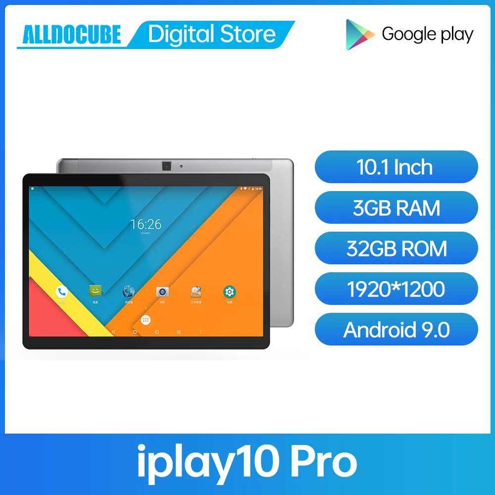 Планшет Alldocube iPlay10 Pro, 10,1 дюйма, Wi-Fi, Android 9,0, HDMI, MT8163, 4 ядра, 3 + 32 ГБ, 1200*1920 IPS
Планшет Alldocube iPlay10 Pro, 10,1 дюйма, Wi-Fi, Android 9,0, HDMI, MT8163, 4 ядра, 3 + 32 ГБ, 1200*1920 IPS