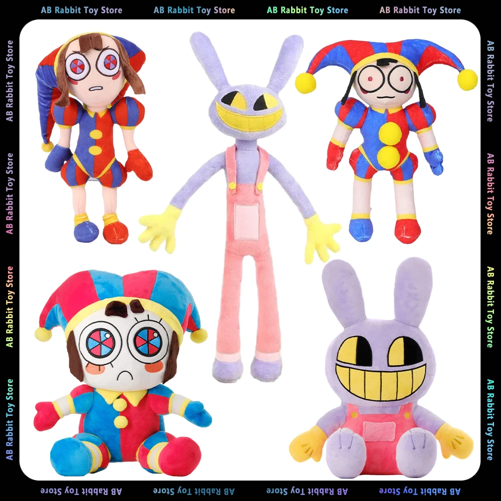 

Удивительная цифровая цирковая клоун плюшевая игрушка мультяшная Аниме Кукла Джокер плюшевые мягкие игрушки брикет для детей