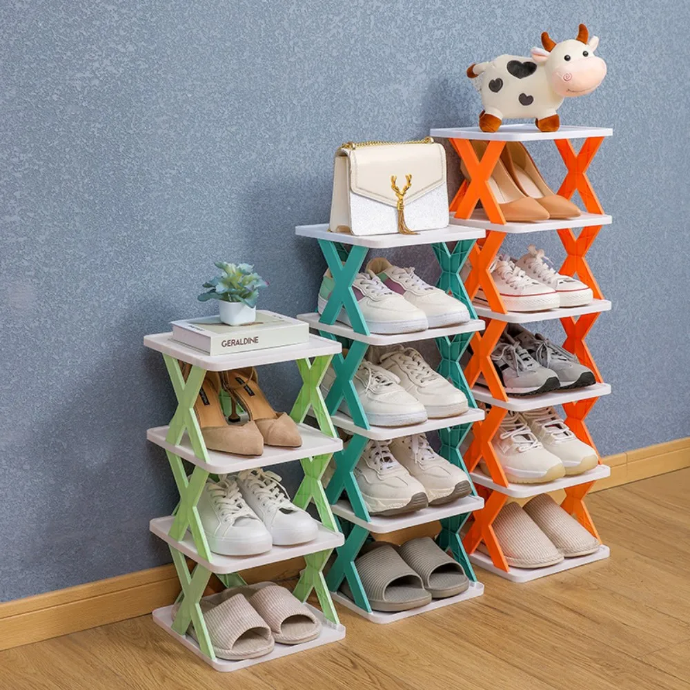 Removable Stackable Shoe Rack Multi-Layer Shoes Storage Organizer Space-Saving Shoes Shelf Plastic Shoes Cabinets Home Supplies
Removable Stackable Shoe Rack Multi-Layer Shoes Storage Organizer Space-Saving Shoes Shelf Plastic Shoes Cabinets Home Supplies