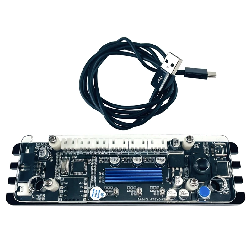 GRBL 32 Bit Type-C Port Engraving Machine Control Board 2-Axis Integrated Driver, Offline Controller For Engraver
GRBL 32 Bit Type-C Port Engraving Machine Control Board 2-Axis Integrated Driver, Offline Controller For Engraver