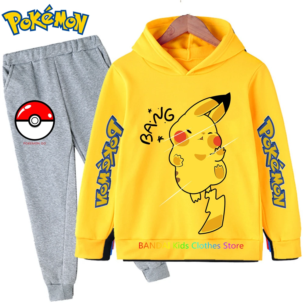 Toddler Kids Pokemon Hoodies Baby Boys Cartoon Graphic Pikachu Clothes Set Long-Sleeved Harajuku Hoodies Long Pants Suits
Toddler Kids Pokemon Hoodies Baby Boys Cartoon Graphic Pikachu Clothes Set Long-Sleeved Harajuku Hoodies Long Pants Suits